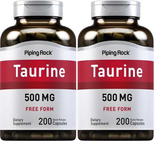Piping Rock Taurine 500 mg bottle front