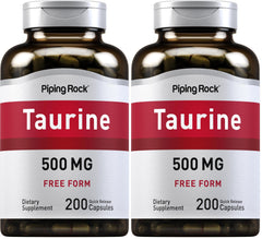 Piping Rock Taurine 500 mg bottle front