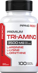 Piping Rock front packaging showing 100 caplets and product name benefit clarity