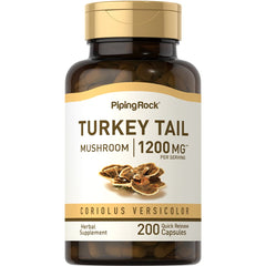 Piping Rock bottle front label showing product name and capsule count benefit: clear identification