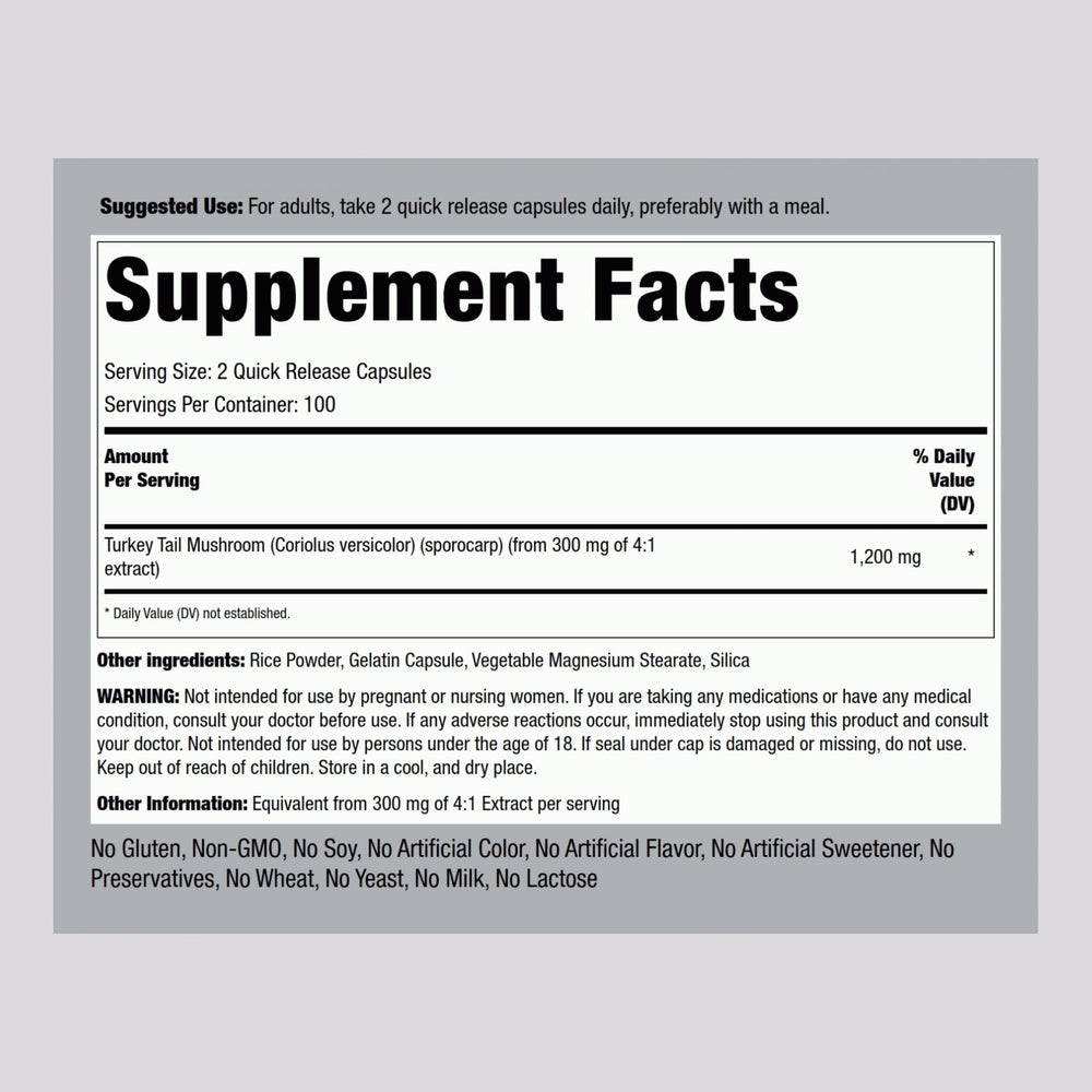 Piping Rock open bottle with capsules spilling out for easy dosing and portability benefit