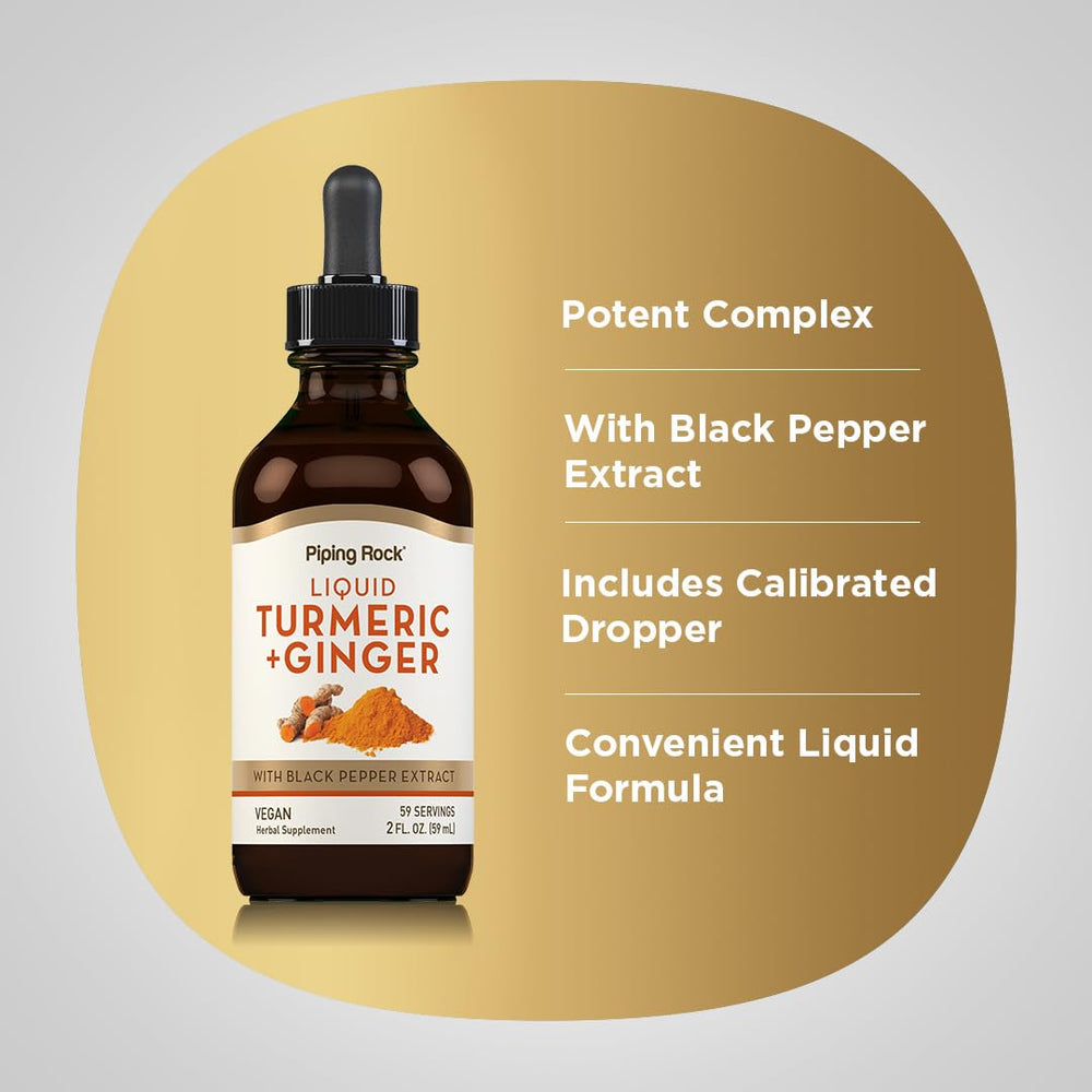 Piping Rock bottle beside a glass smoothie illustrating easy beverage mixing