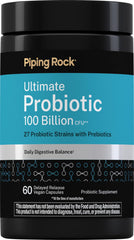 Piping Rock bottle front view showing label and product identity for clear selection
