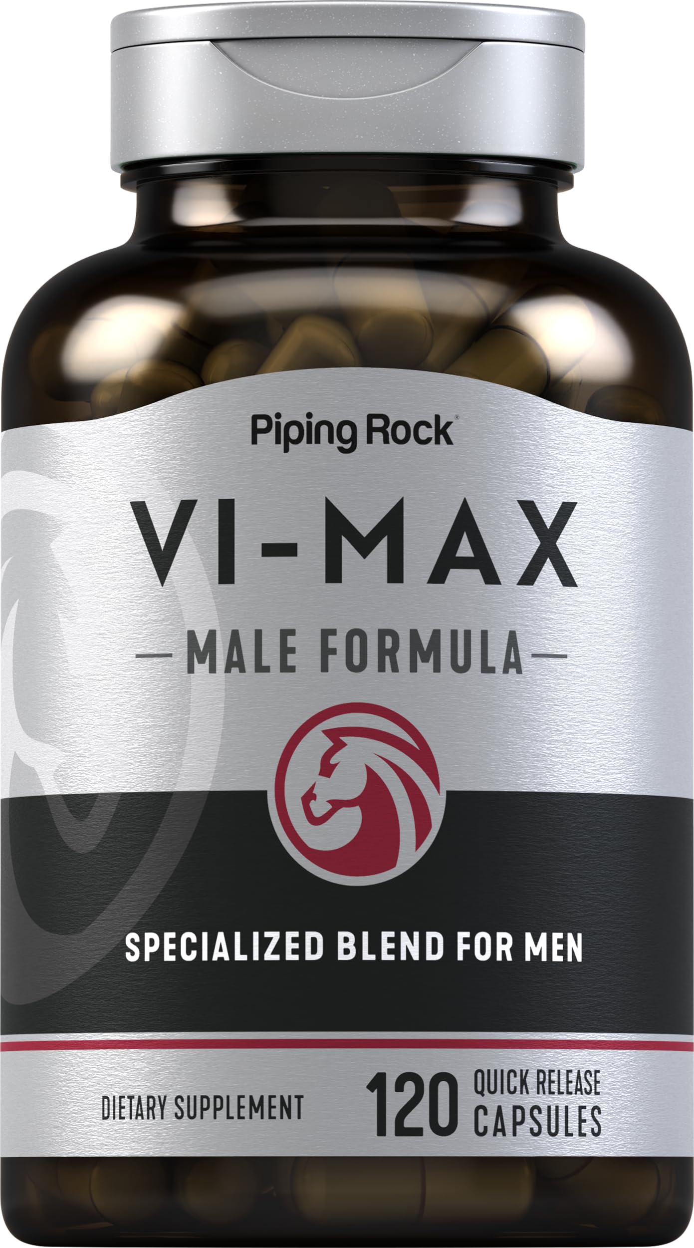 Piping Rock front packaging showing bottle and product name for quick identification