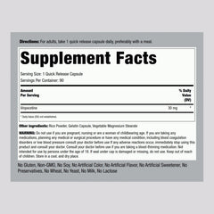 Piping Rock capsule close-up highlighting smooth quick-release texture and consistency