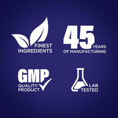 Piping Rock label close detail showing ingredient list and tested formulation benefit