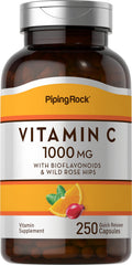 Piping Rock front packaging showing bottle and label benefit clarity