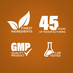 Piping Rock label close-up highlighting ingredients and tested quality