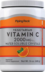 Piping Rock front packaging showing clean label and product size benefit