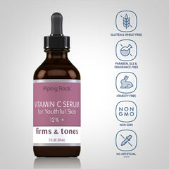 Piping Rock serum texture close-up showing lightweight absorbent formula