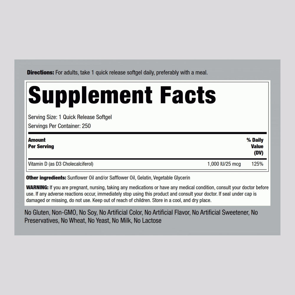 Piping Rock softgels close-up highlighting smooth quick-release surface
