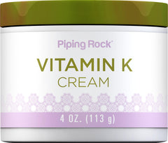 Piping Rock jar front view showing label and benefit for discoloration