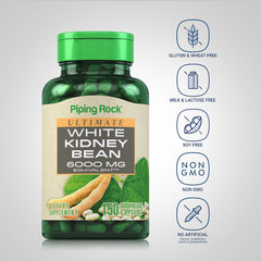 Piping Rock label detail highlighting non-GMO and lab-tested claims