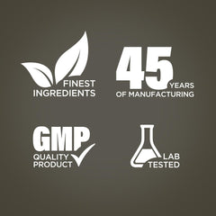 Piping Rock supplement facts panel clear legible ingredients and dosage