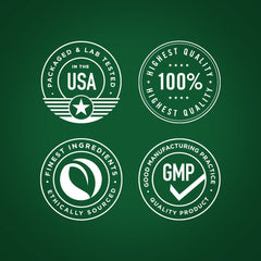 Piping Rock product label close-up highlighting ingredients and purity