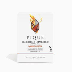 PIQUE Electric Turmeric 2 bottle and packaging