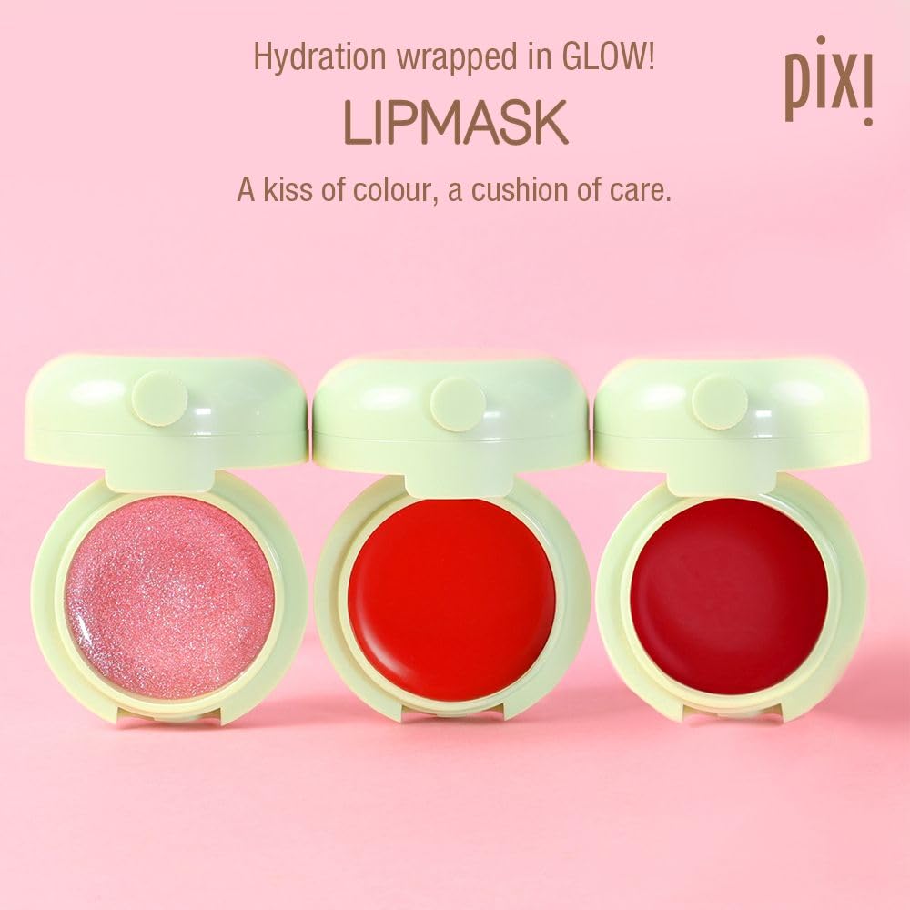 Pixi LipMask lid applicator ready for easy, mess-free application