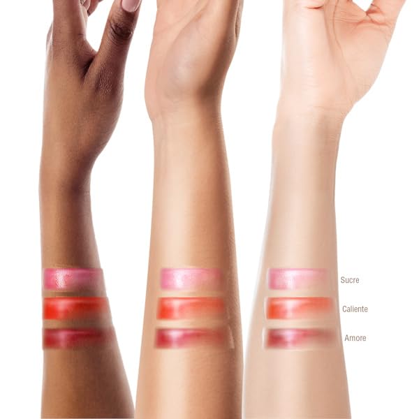 Pixi LipMask sheer gloss effect on lips