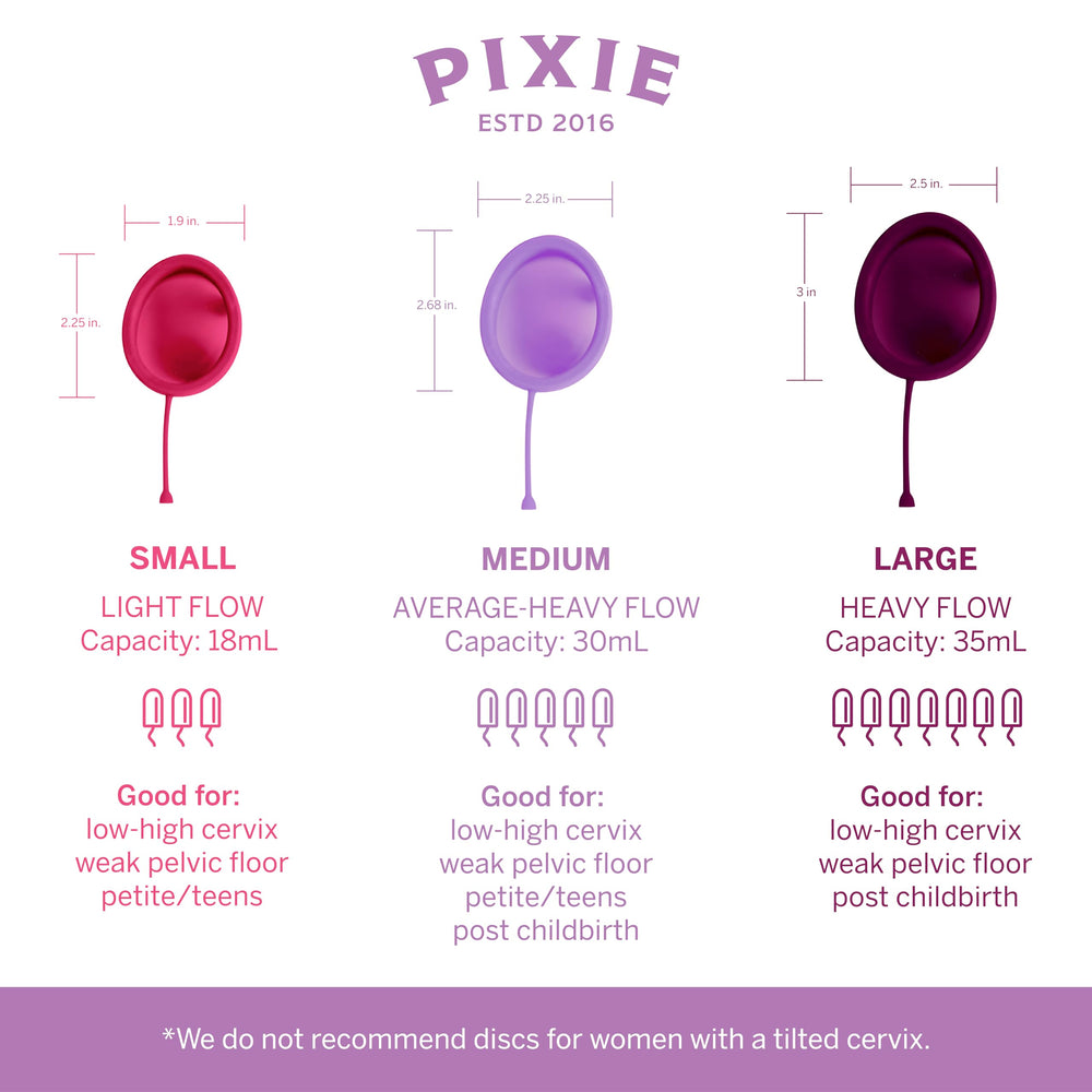 Pixie Cup all-day comfort in action for on-the-go confidence