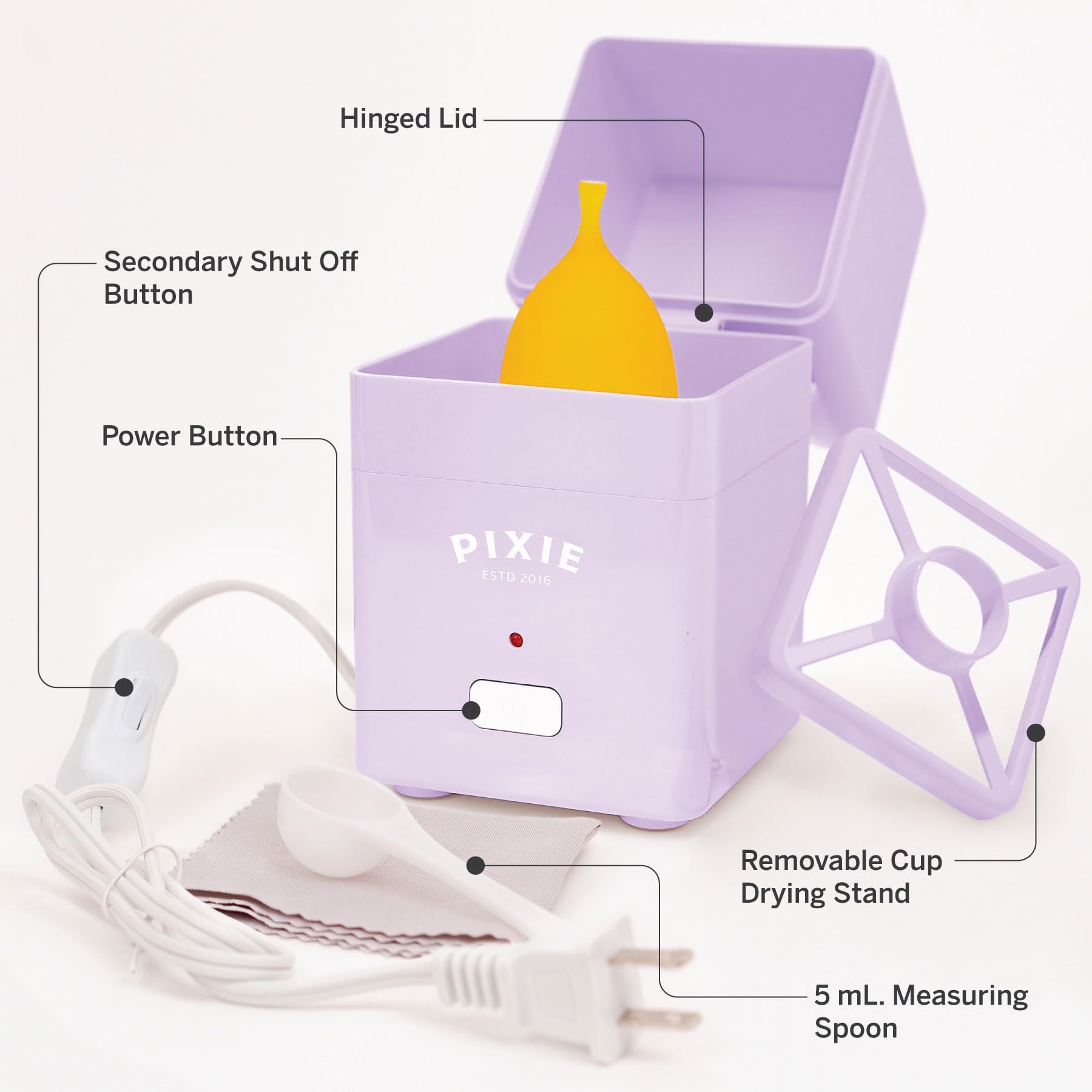 Pixie Cup offers 100% satisfaction guarantee and friendly support.