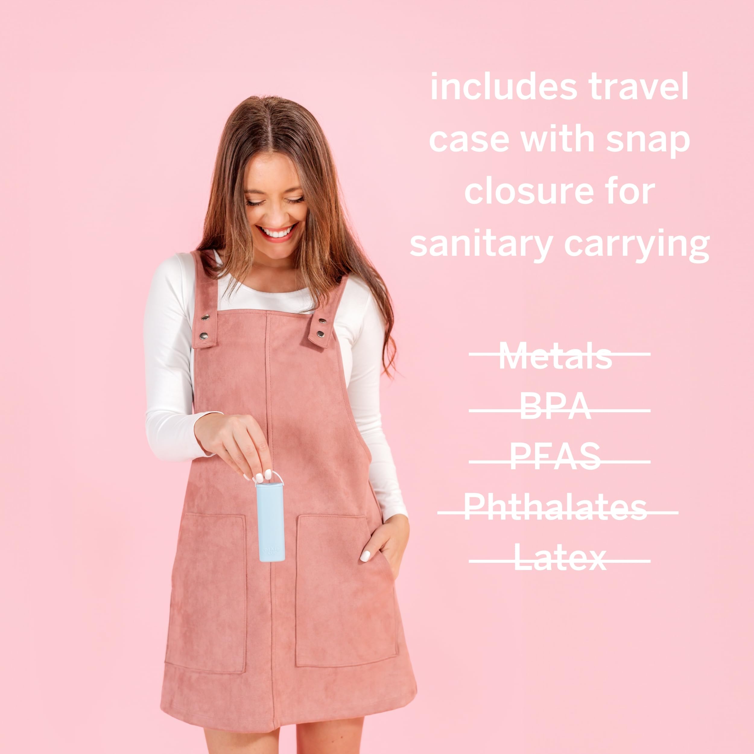 Pixie Cup disc applicator hands-stability supports secure positioning