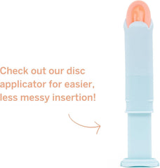 Pixie Cup Pixie Disc medical-grade silicone emphasizes body-safe material.