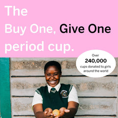 Pixie Cup donation-impact image celebrates 274,000 cups donated.