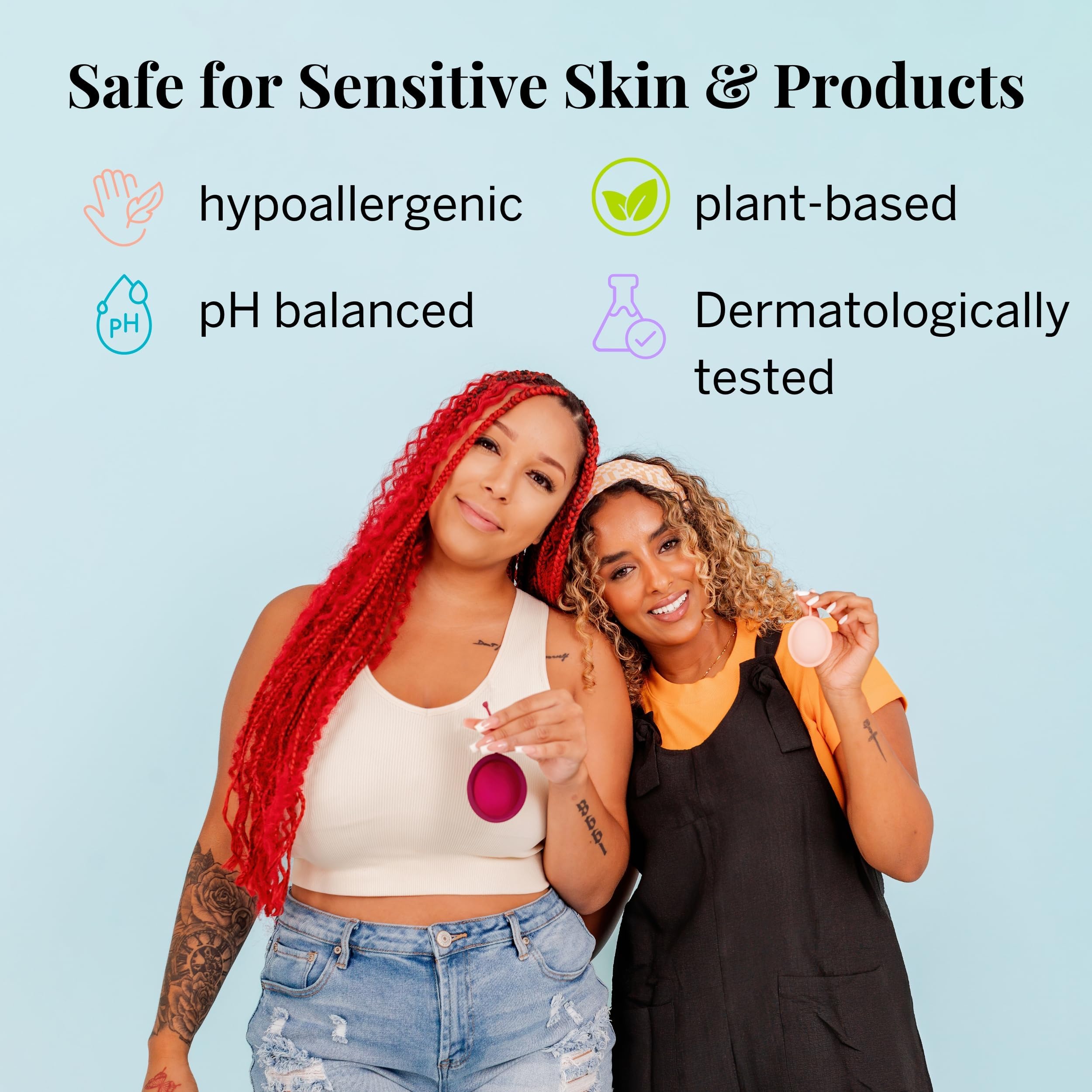 Pixie Cup feminine wipes on-the-go use demonstrates quick refresh during travel.