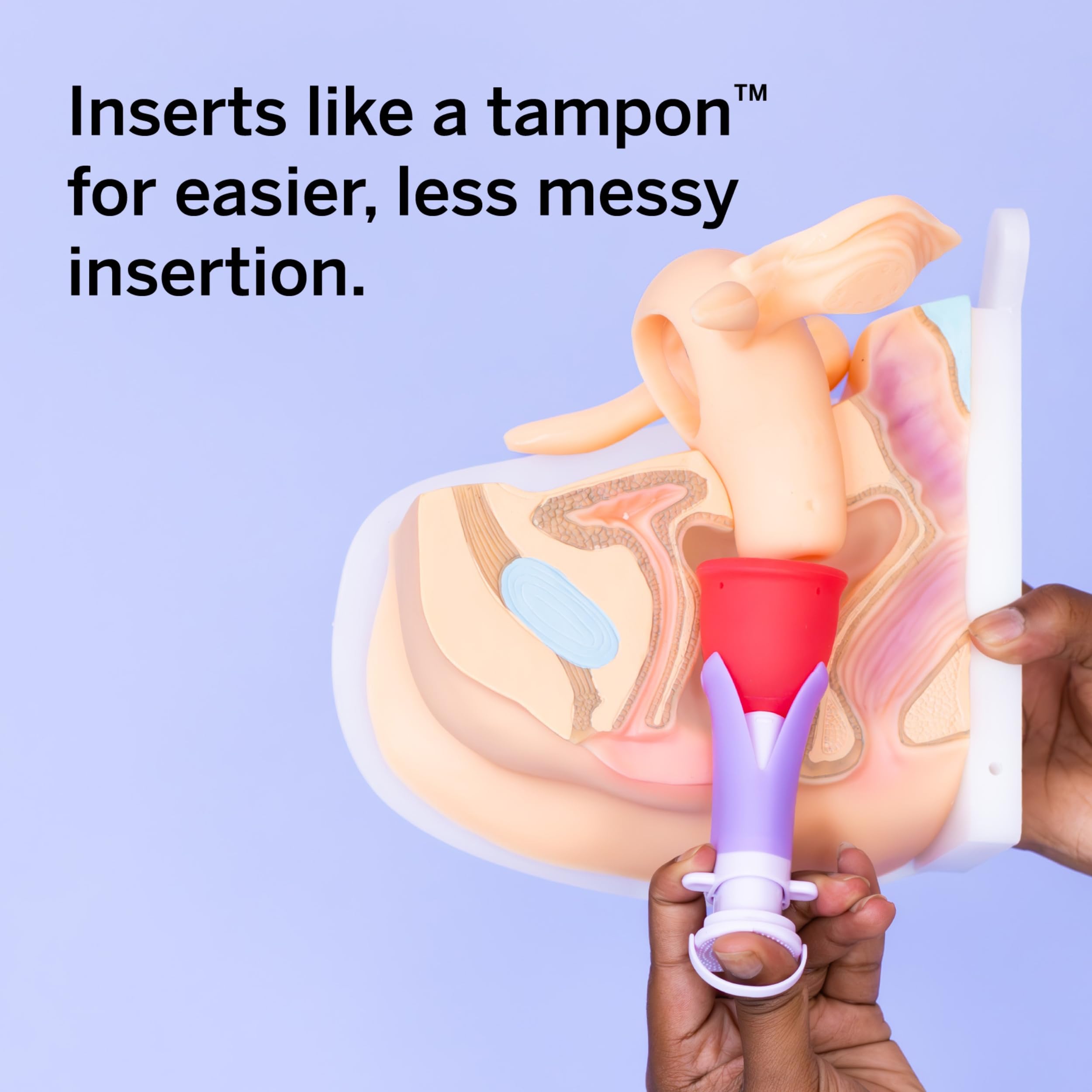 Pixie Cup metal-free materials emphasize toxin-free design.