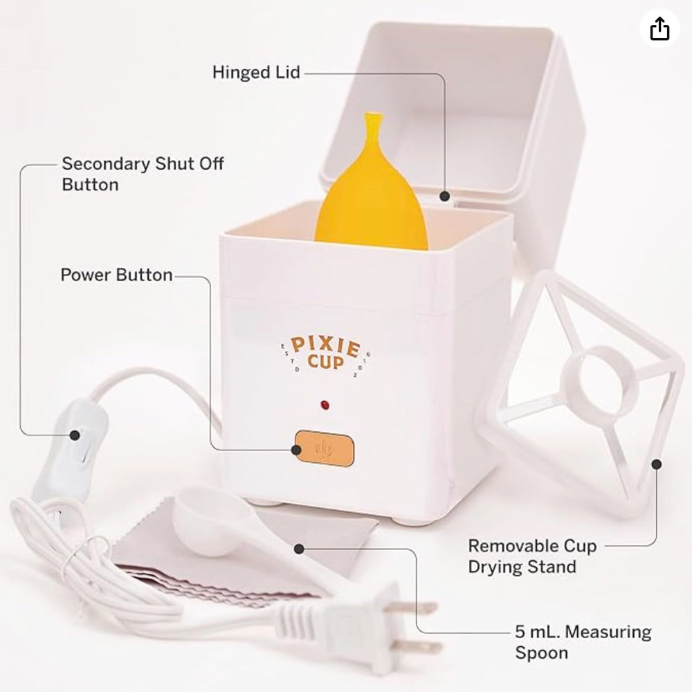 Pixie Cup steam cleaner customer service image promising support