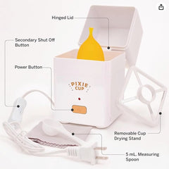 Pixie Cup steam cleaner customer service image promising support