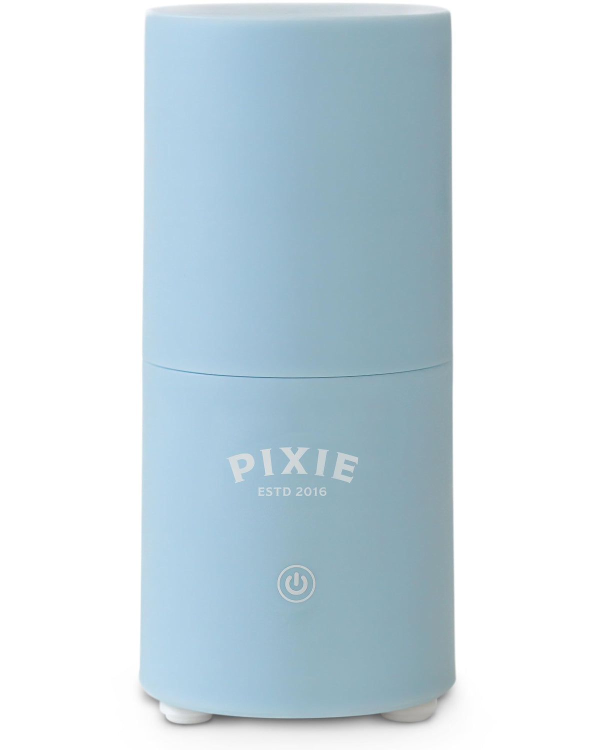 Pixie Cup sterilizer shows a 3-minute steam cycle for quick sanitizing.