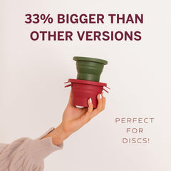 Pixie Cup sterilizing container dorm friendly portable design for shared living