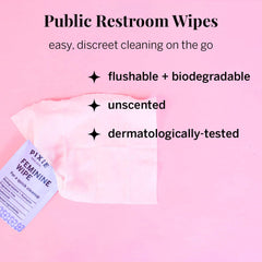 Pixie Wash included for gentle cleaning after use