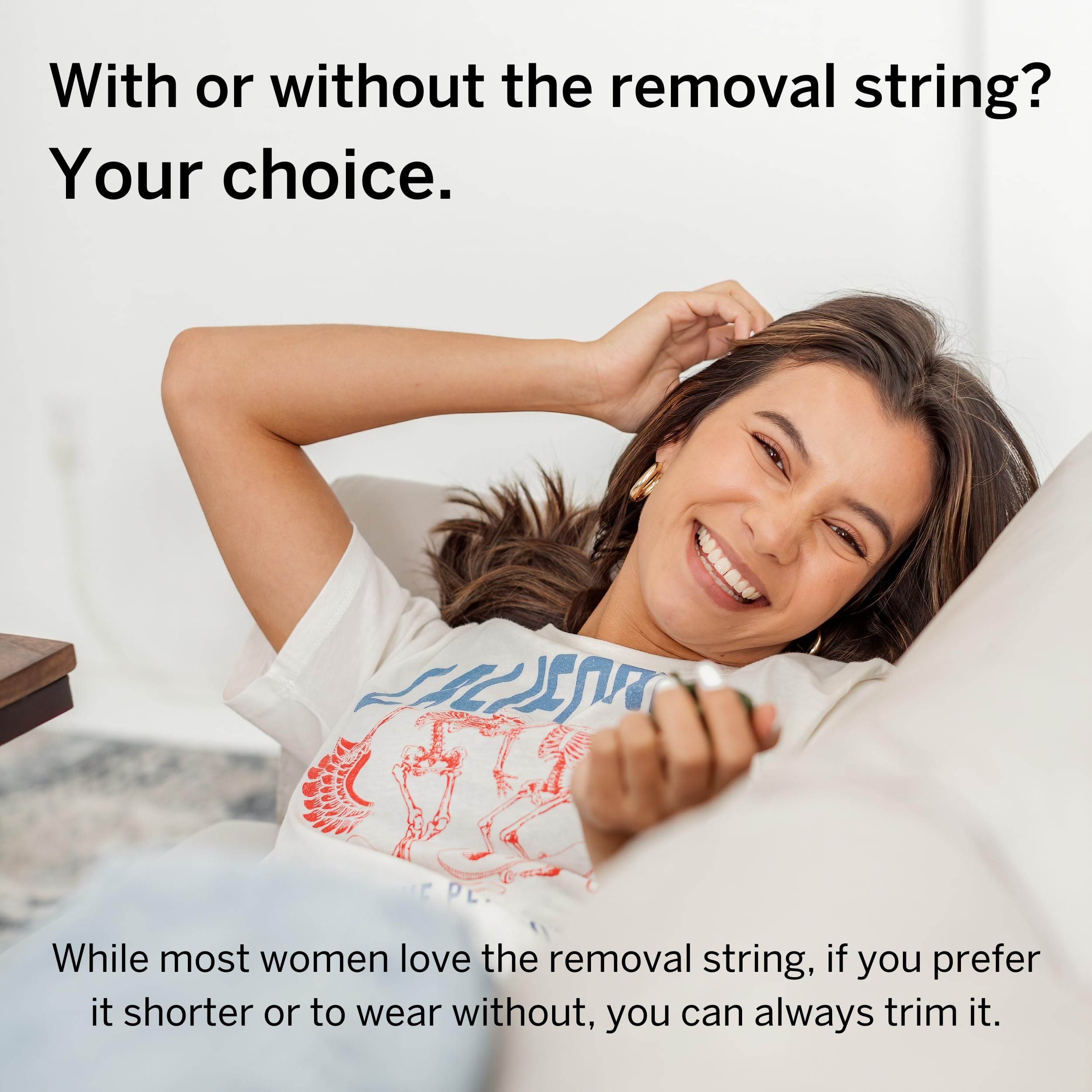 Pixie Cup-Wear-All-Day demonstrates up to 12 hours of comfortable use.