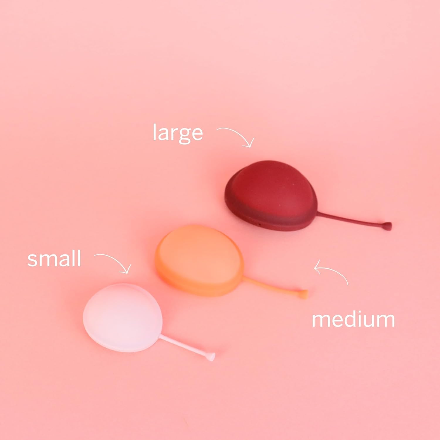 Pixie Disc capacity equals seven tampons for high absorbency.