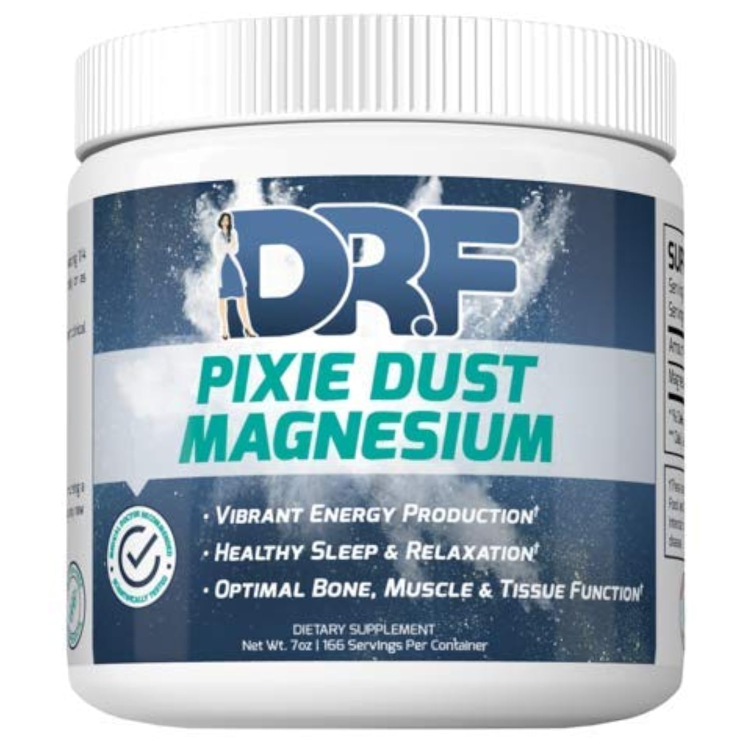 Pixie Dust Magnesium bottle label