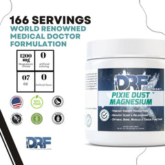 Magnesium Citrate powder with scoop