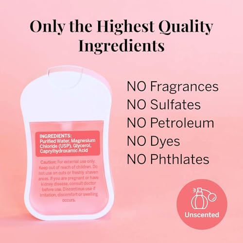 Product label with USP-grade magnesium information