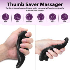 Precise massage point with thumb protector