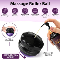 Relaxing home spa scene with lavender oil