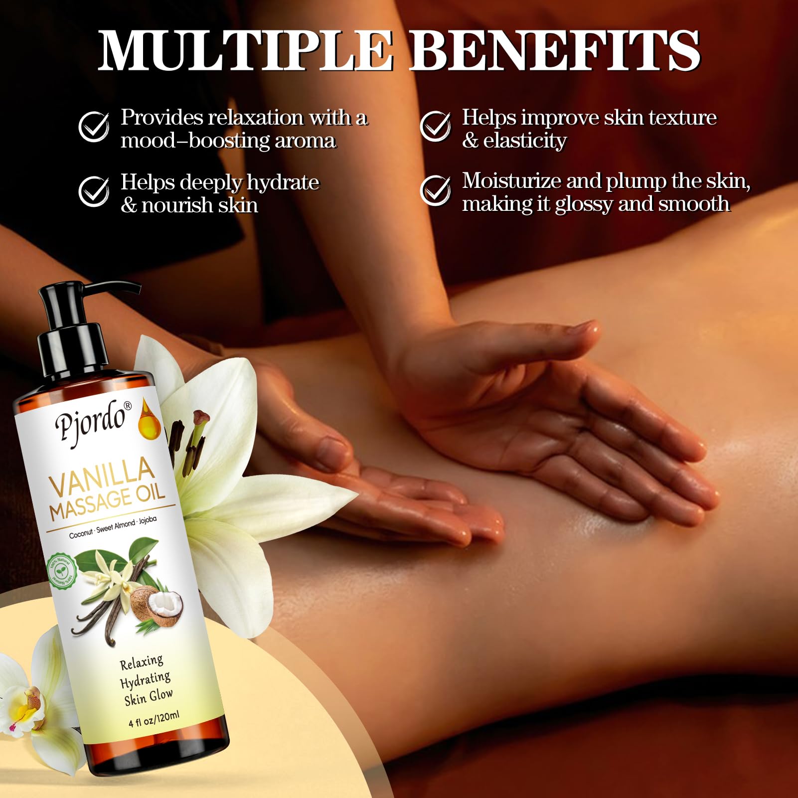 360-degree massage roller ball for precise application
