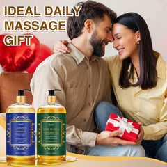 Gift-ready spa massage oil set