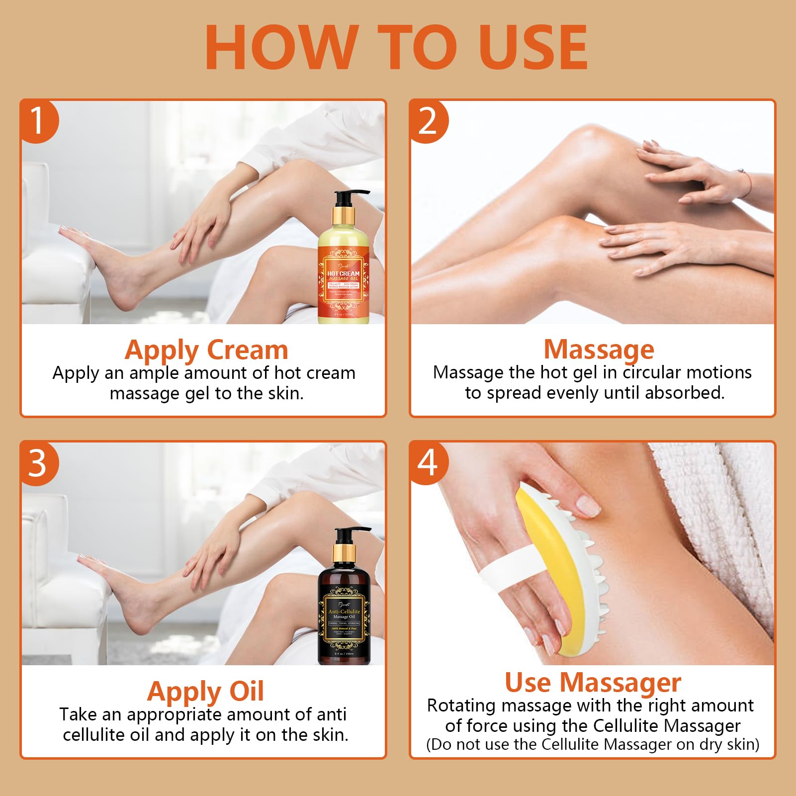 Pjordo warming sensation from capsicum and massage