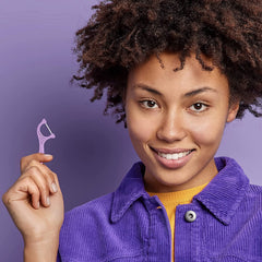 Gentle floss for tight teeth by Dentla