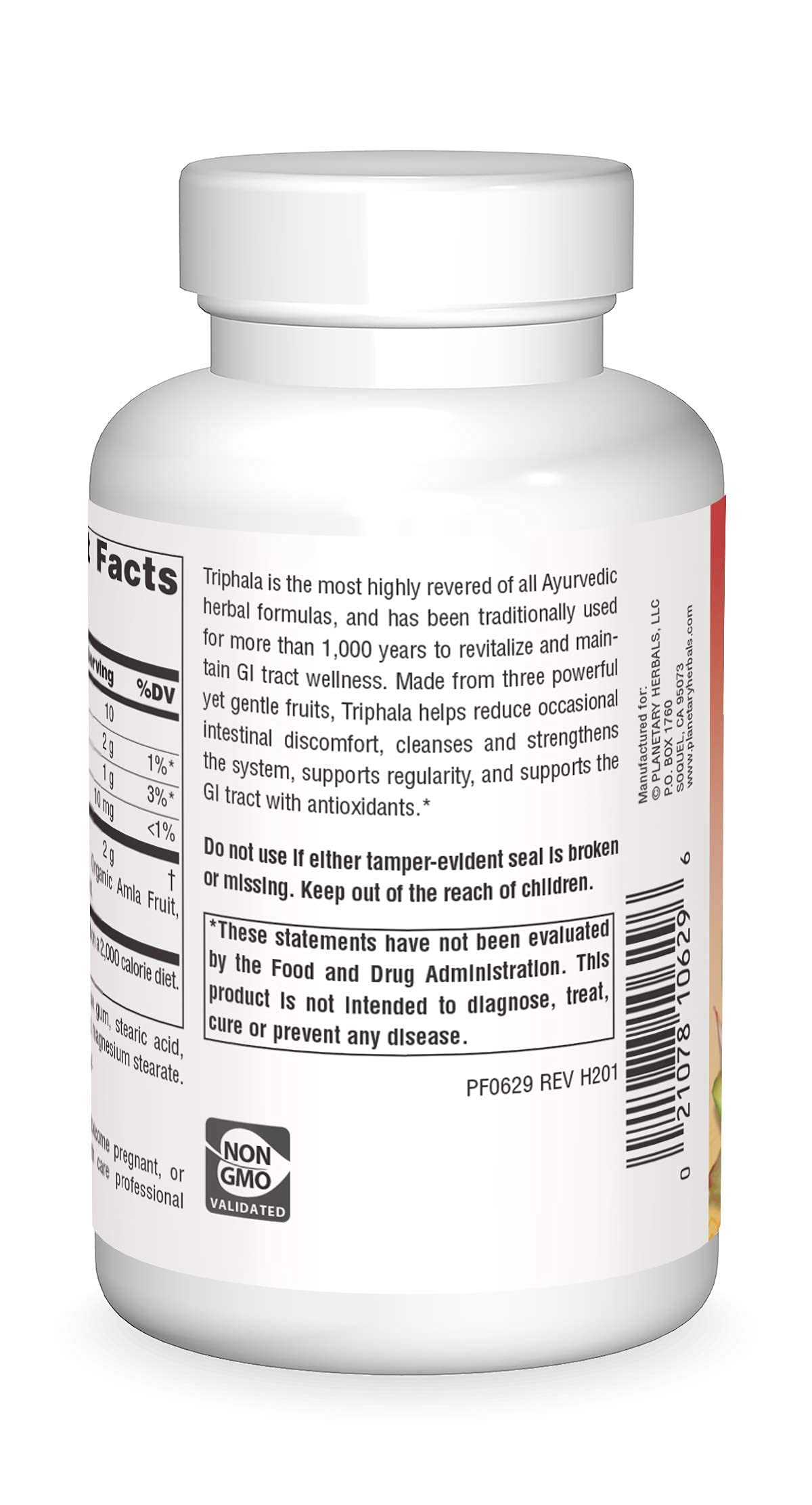 Serving suggestion for Triphala tablets