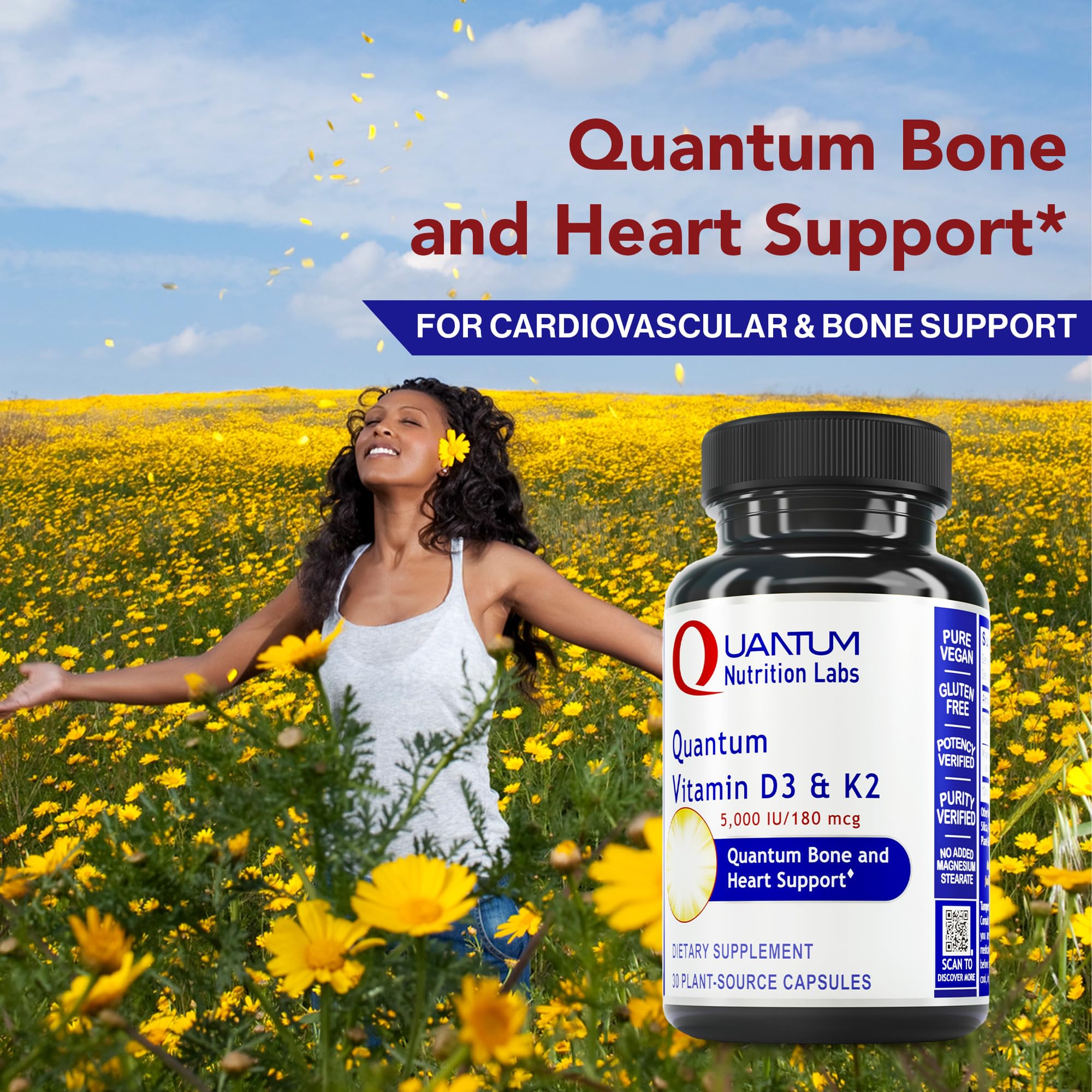 Plant-based capsules indicating vegan and gluten-free ingredients