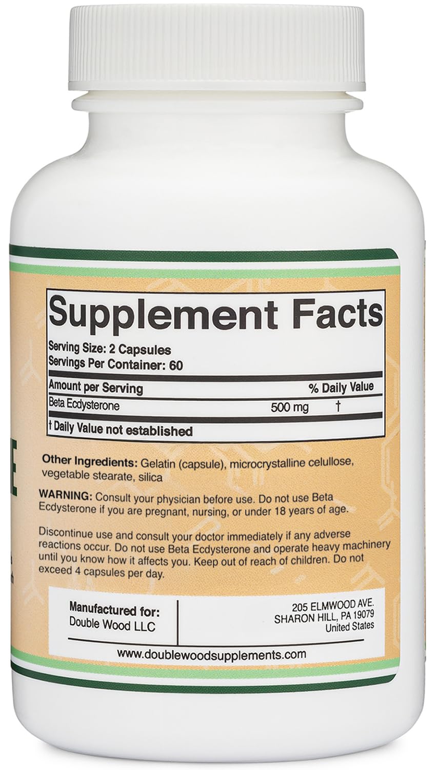 Plant-based anabolic Beta Ecdysterone illustration
