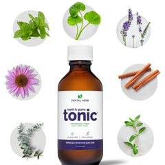 Plant-based formula with natural herbs for oral wellness