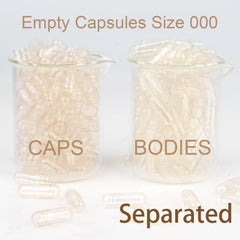 HPMC plant-based empty capsules for digestion and absorption.